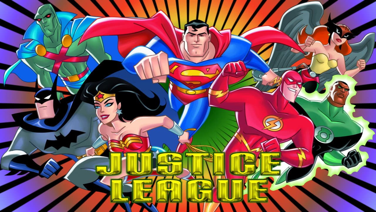 Justice League — backdrops with title 5
