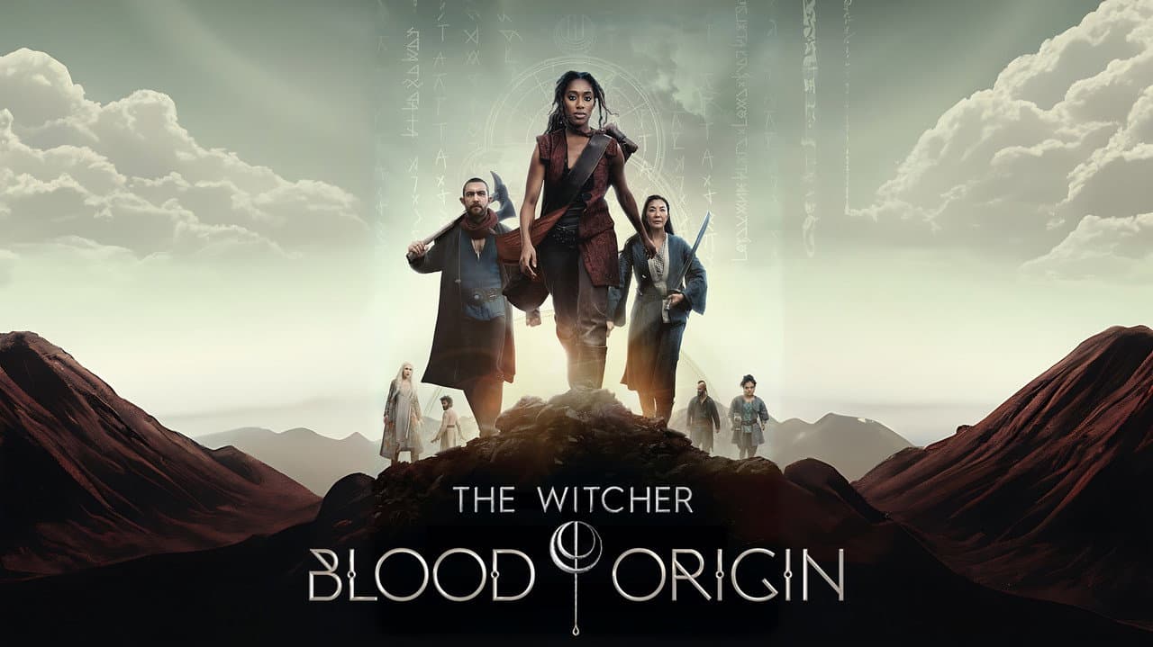 The Witcher: Blood Origin — backdrops with title 2
