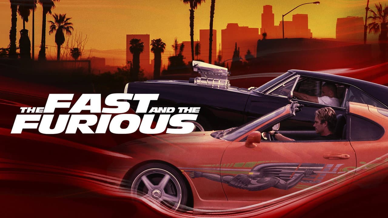 The Fast and the Furious — backdrops with title 5
