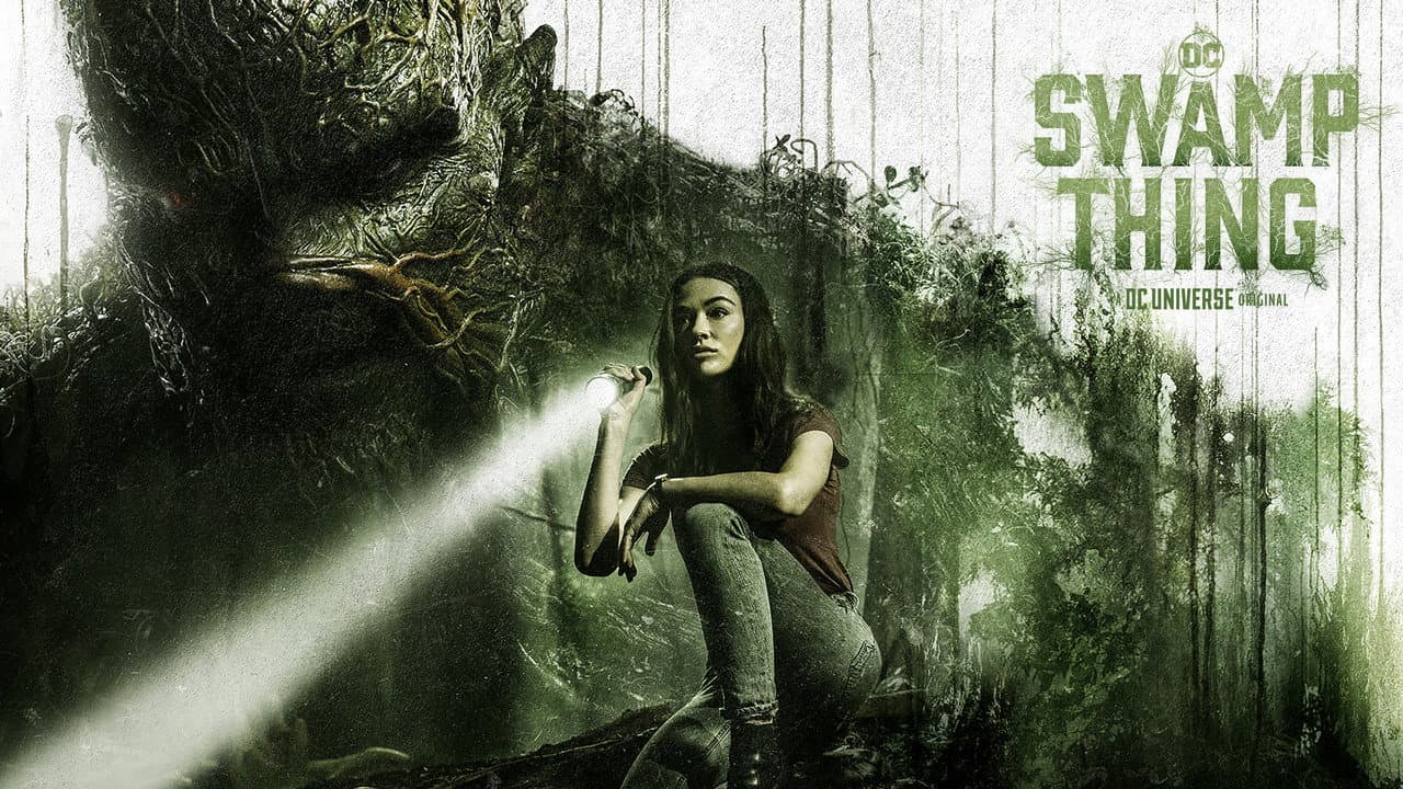 Swamp Thing — backdrops with title 4