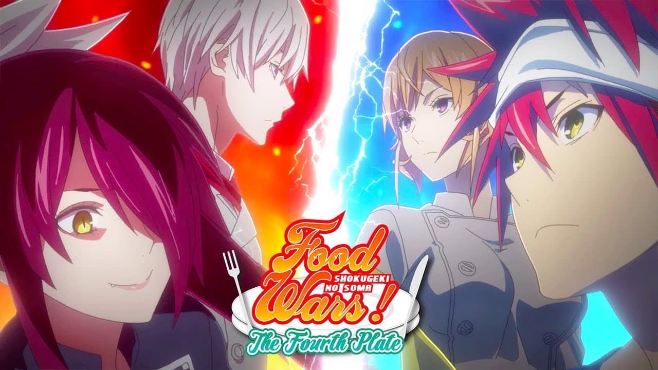Food Wars! Shokugeki no Soma — backdrops with title 2