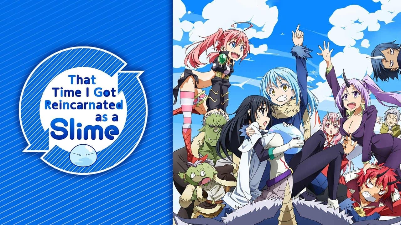 That Time I Got Reincarnated as a Slime — backdrops with title 1