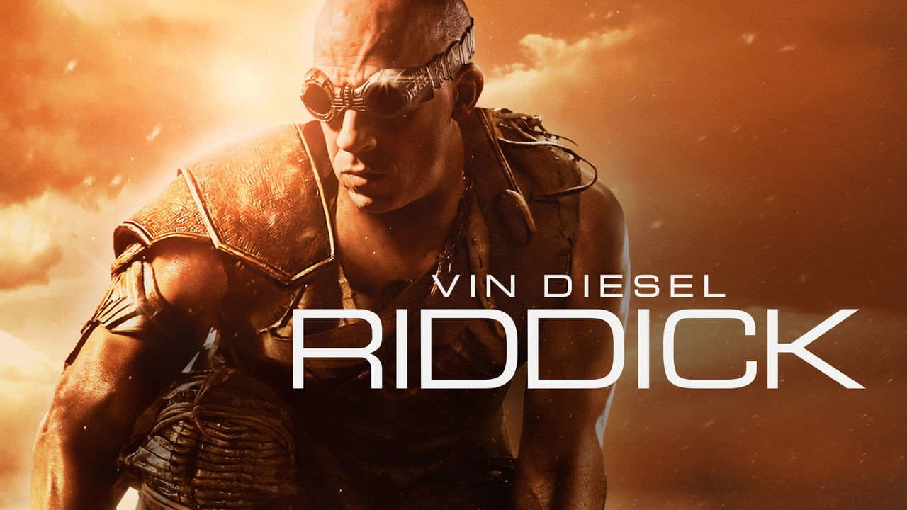 Riddick — backdrops with title 4
