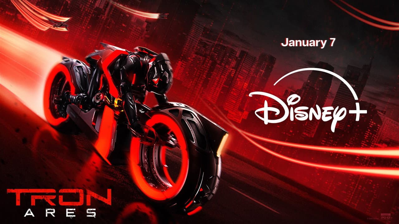 TRON: Ares — backdrops with title 7