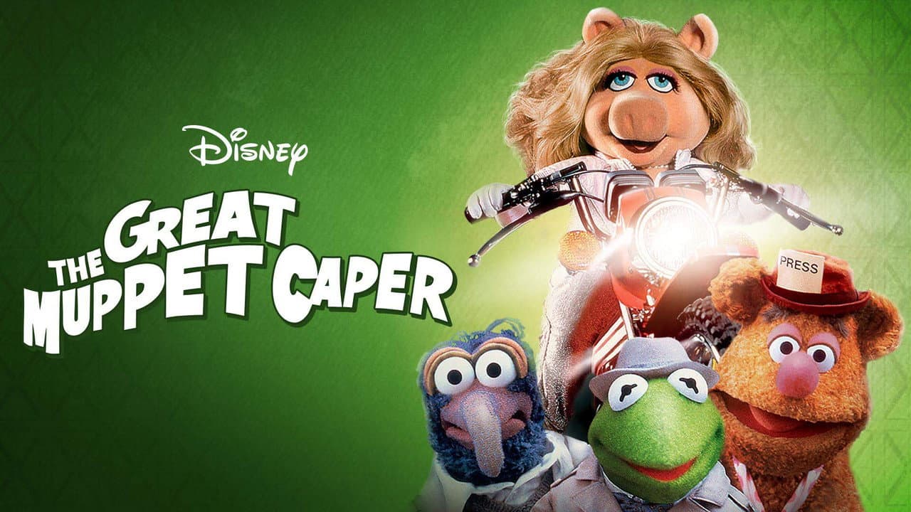 The Great Muppet Caper — backdrops with title 4