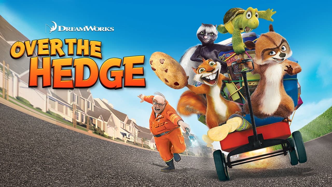 Over the Hedge — backdrops with title 3