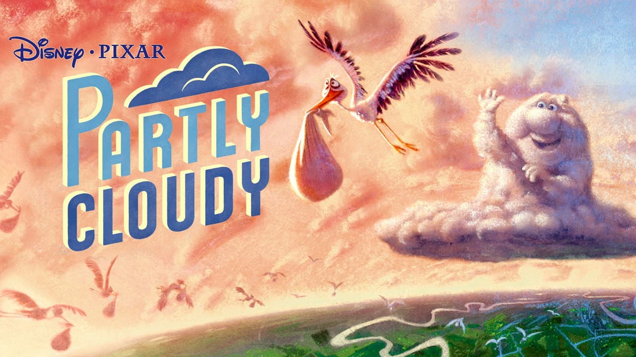 Partly Cloudy — backdrops with title 1
