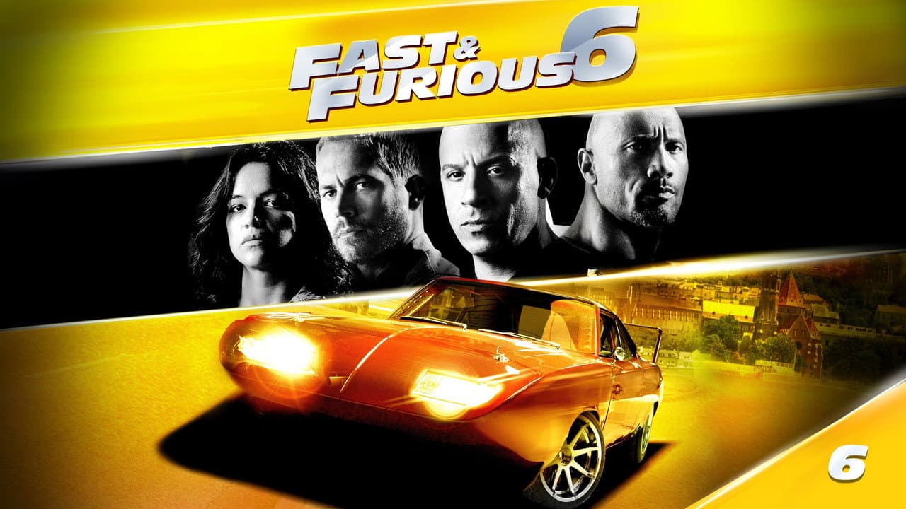 Fast & Furious 6 — backdrops with title 4