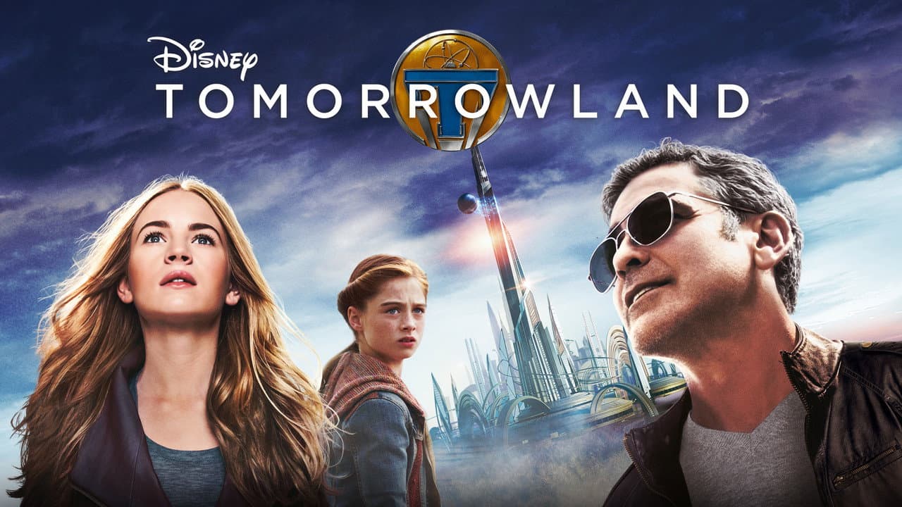 Tomorrowland — backdrops with title 1