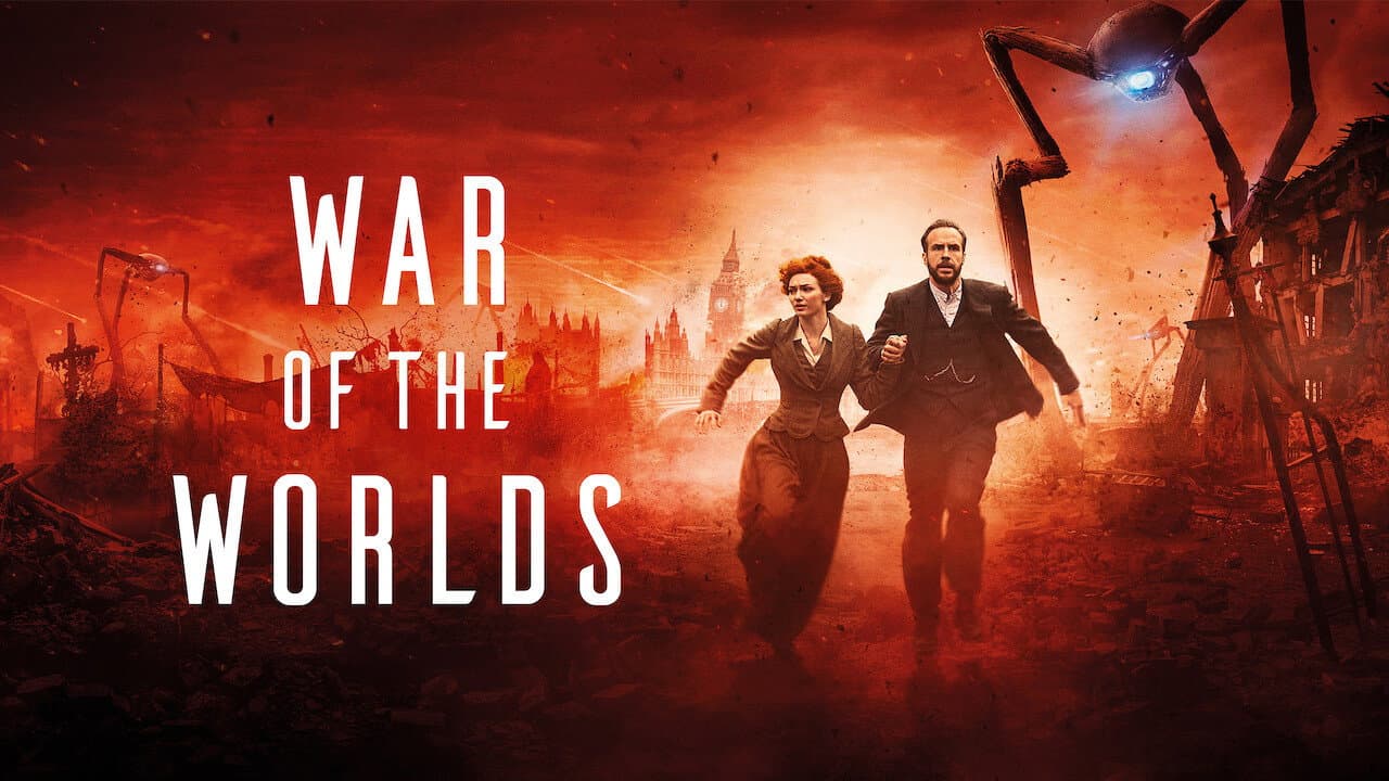 The War of the Worlds — backdrops with title 1