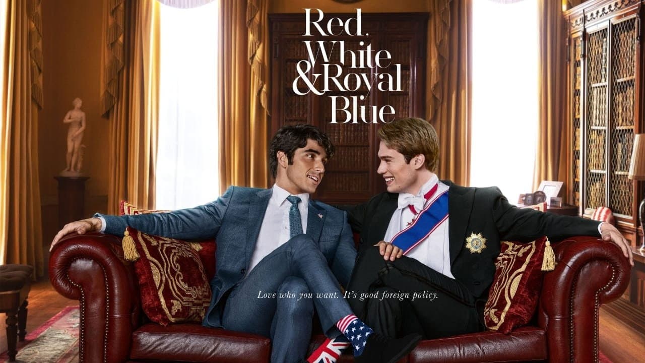 Red, White & Royal Blue — backdrops with title 3