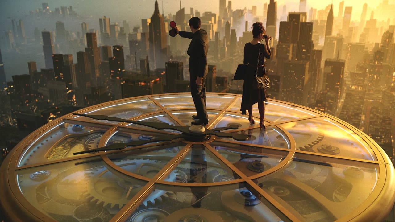 Megalopolis — backdrops 5
