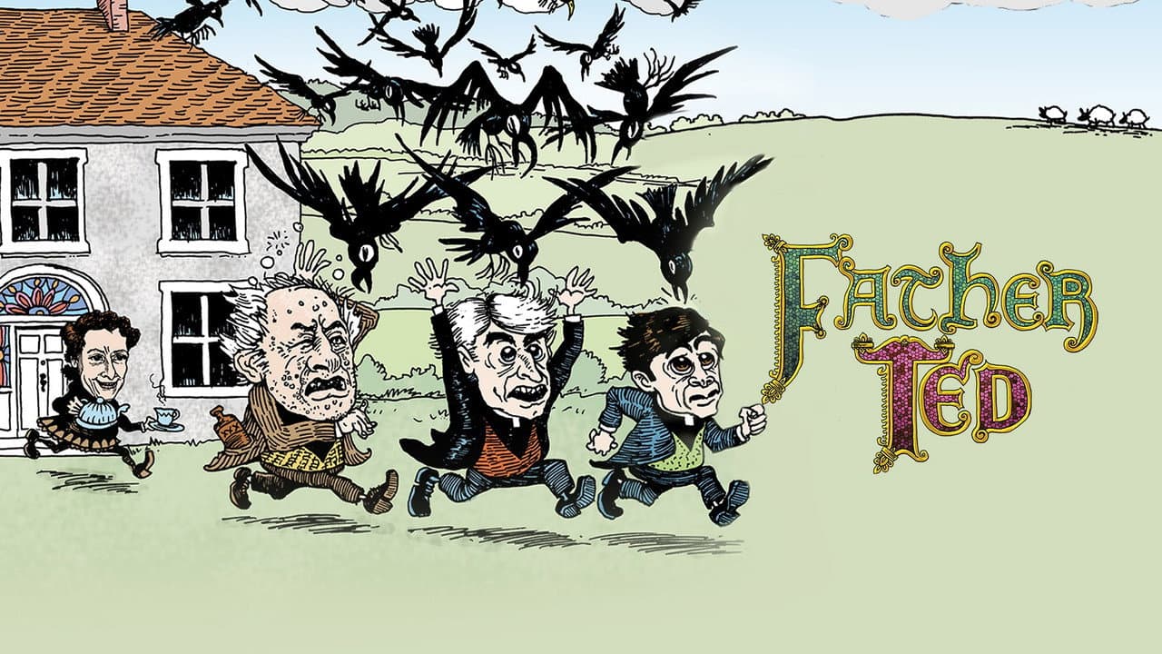 Father Ted — backdrops with title 3