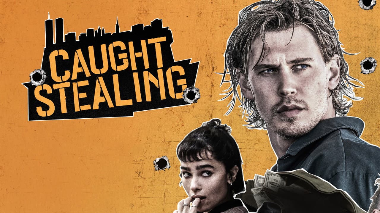 Caught Stealing — backdrops with title 5