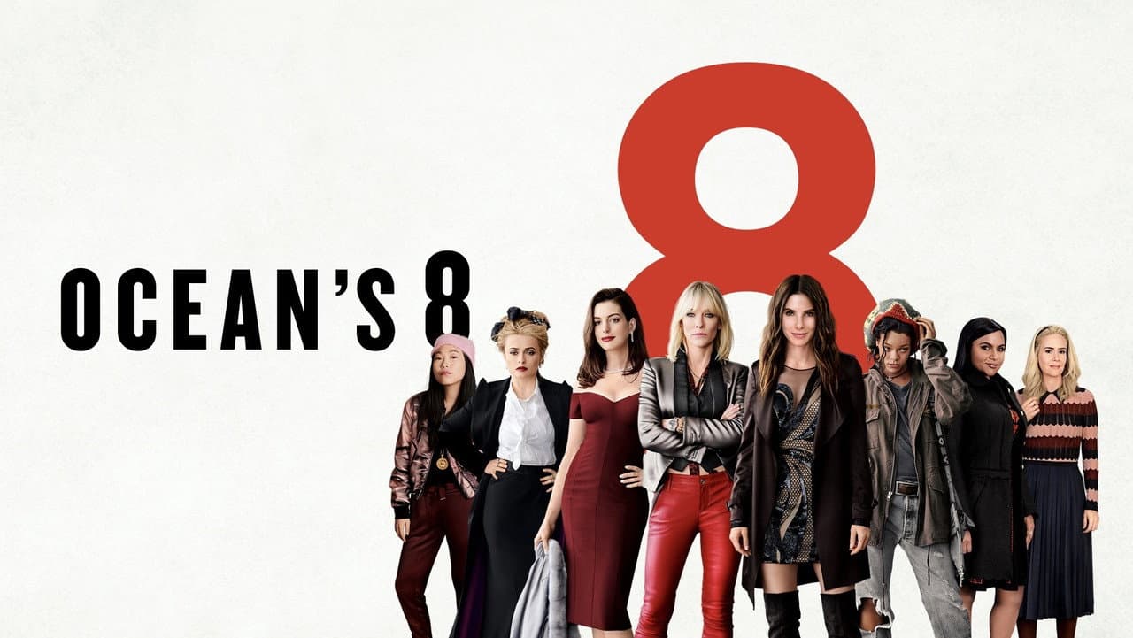 Ocean's Eight — backdrops with title 1