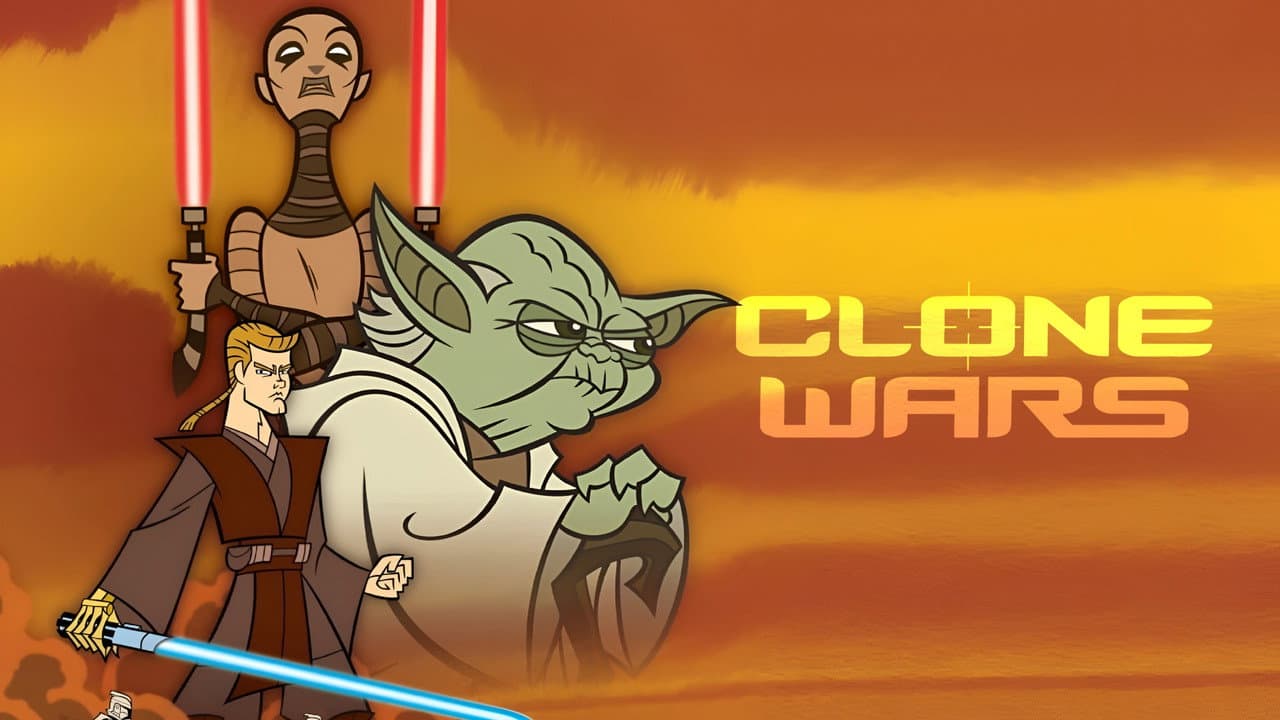 Star Wars: Clone Wars — backdrops with title 2