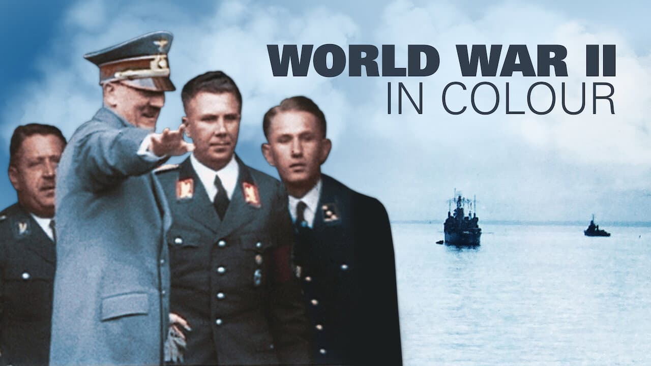 World War II in Colour — backdrops with title 6