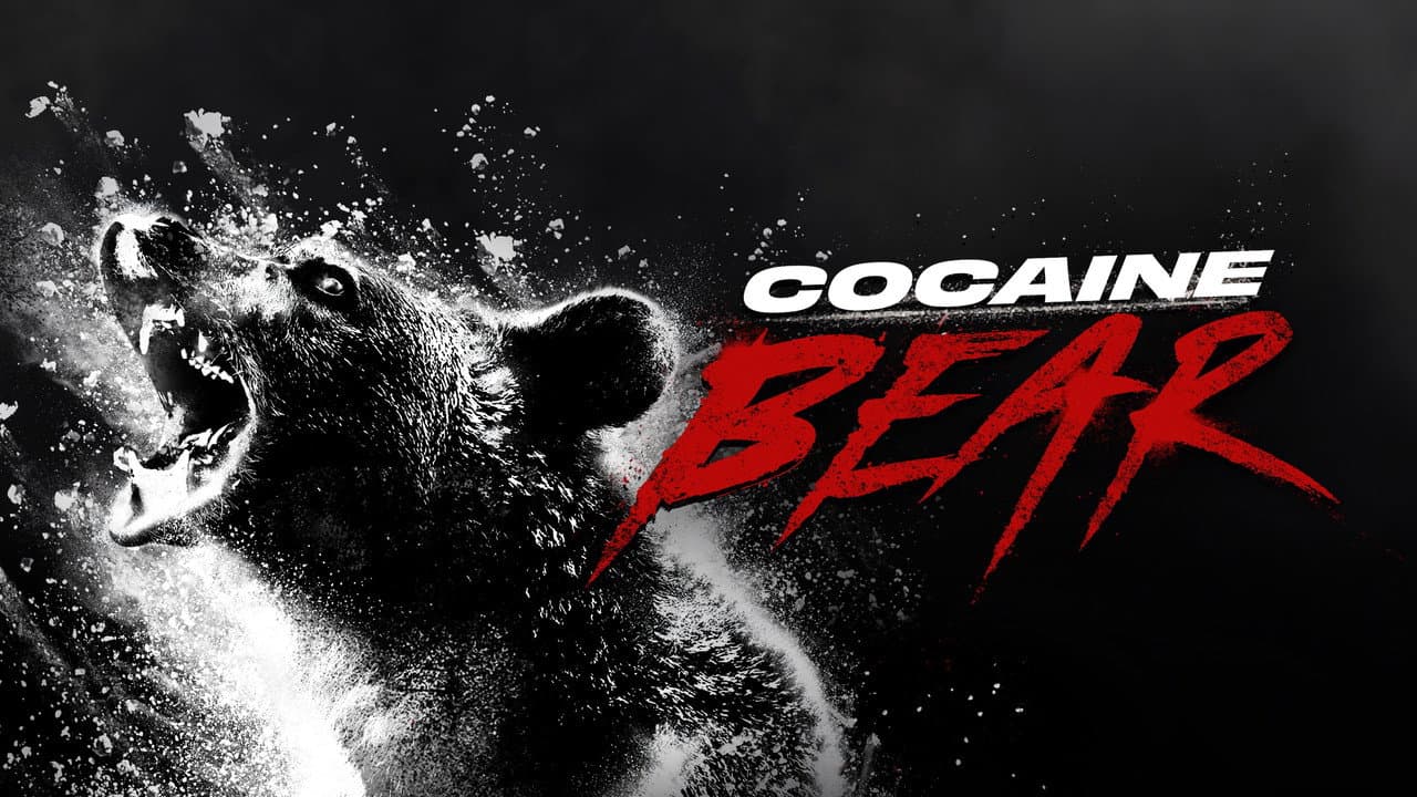 Cocaine Bear — backdrops with title 1
