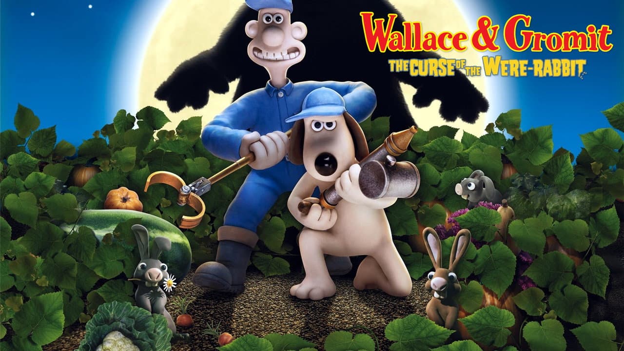 Wallace & Gromit: The Curse of the Were-Rabbit — backdrops with title 2