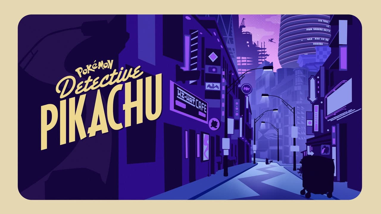 Pokémon Detective Pikachu — backdrops with title 7