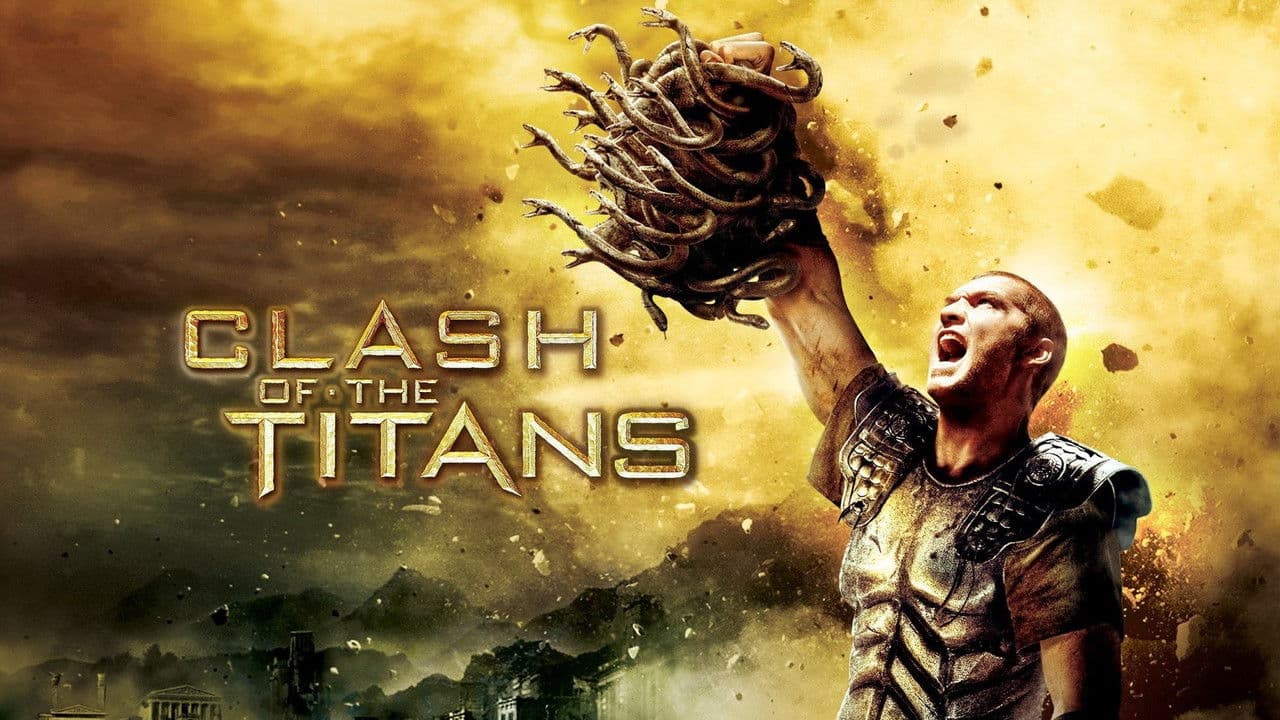 Clash of the Titans — backdrops with title 1
