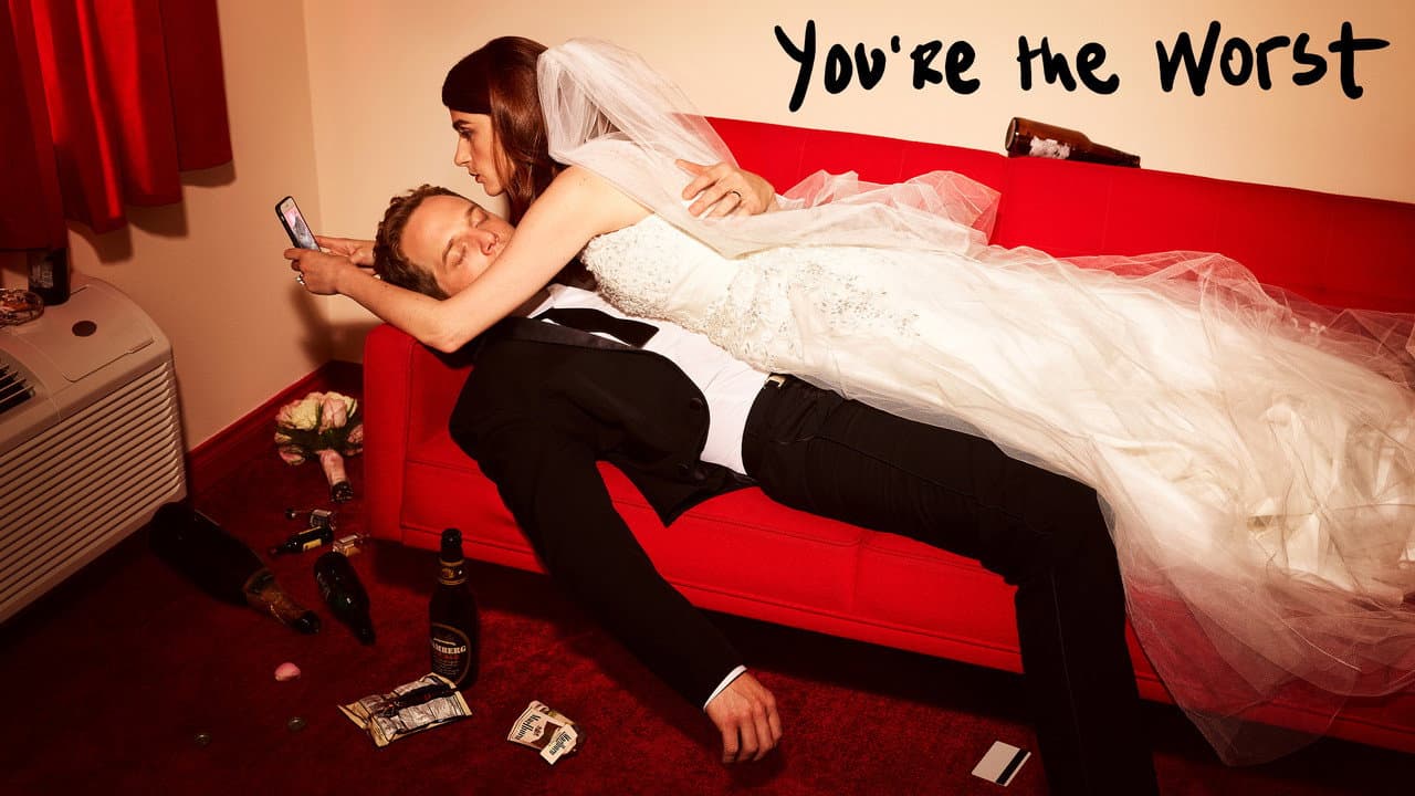 You're the Worst — backdrops with title 3