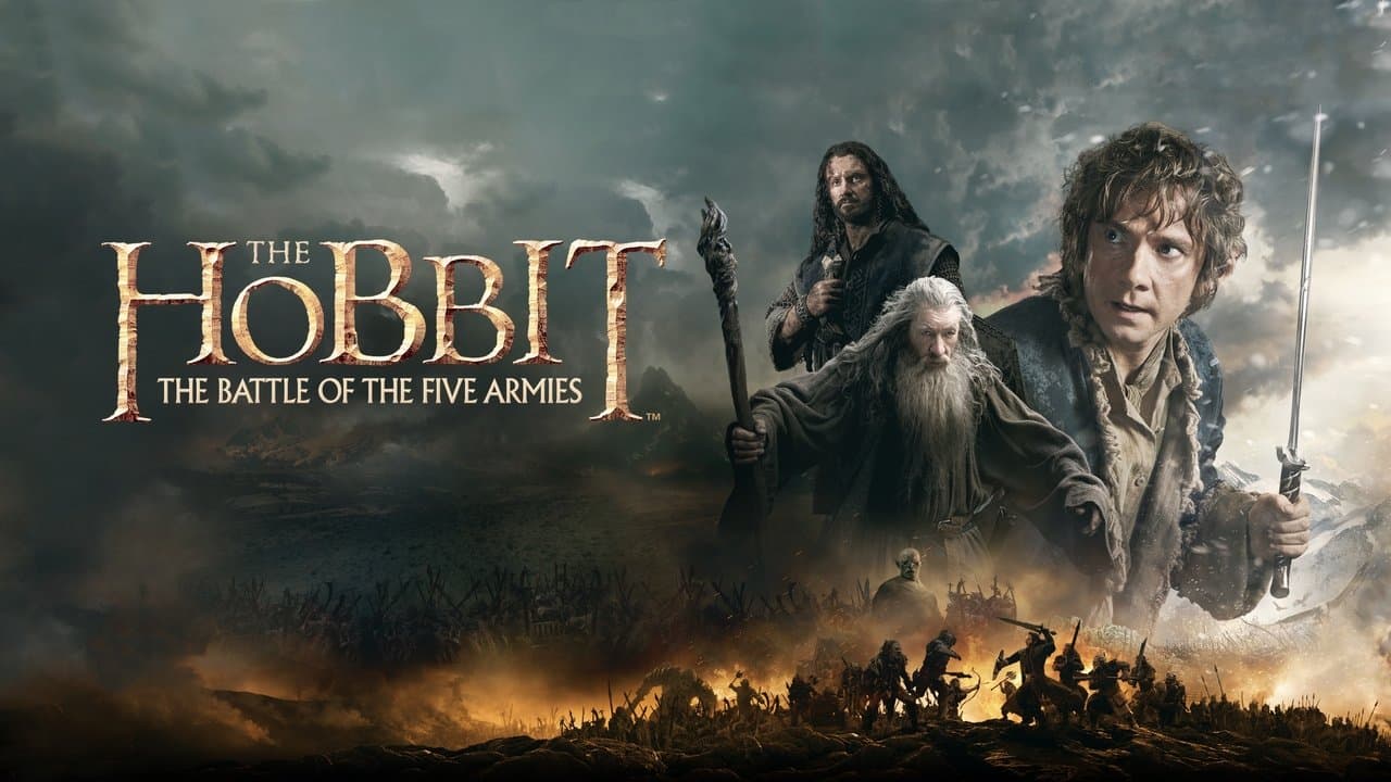 The Hobbit: The Battle of the Five Armies — backdrops with title 1