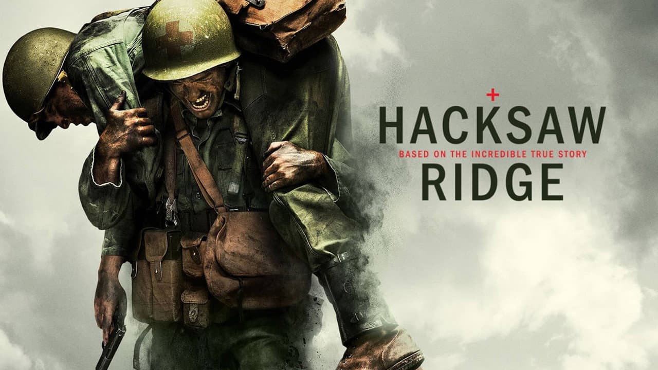 Hacksaw Ridge — backdrops with title 3