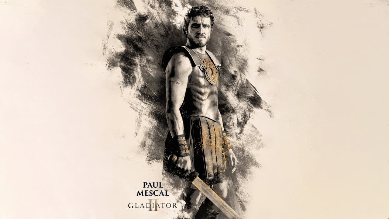 Gladiator II — backdrops with title 6
