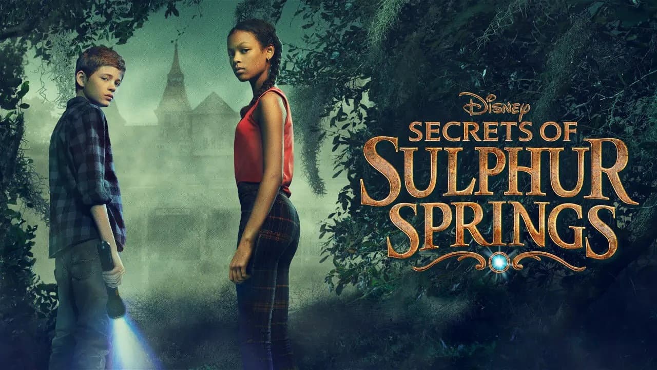 Secrets of Sulphur Springs — backdrops with title 6