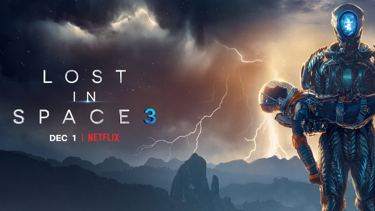 Lost in Space — backdrops with title 2