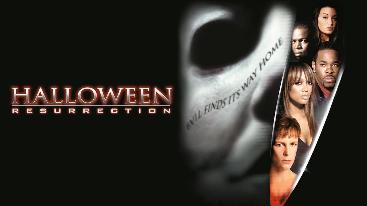 Halloween: Resurrection — backdrops with title 3
