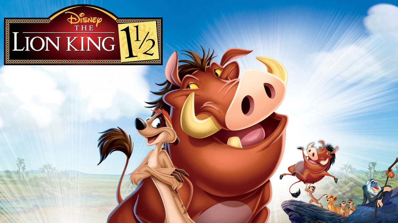 The Lion King 1½ — backdrops with title 2