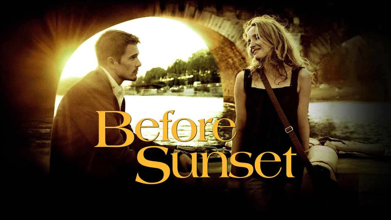 Before Sunset — backdrops with title 5