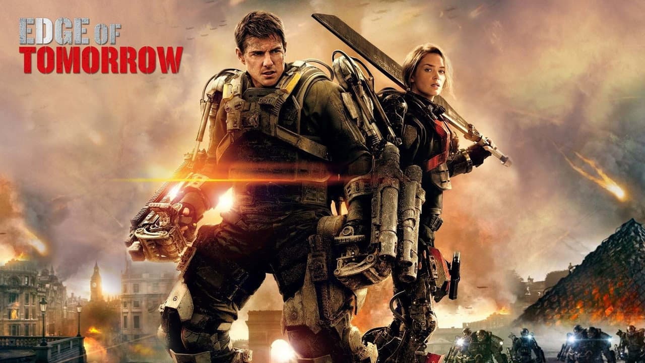 Edge of Tomorrow — backdrops with title 4