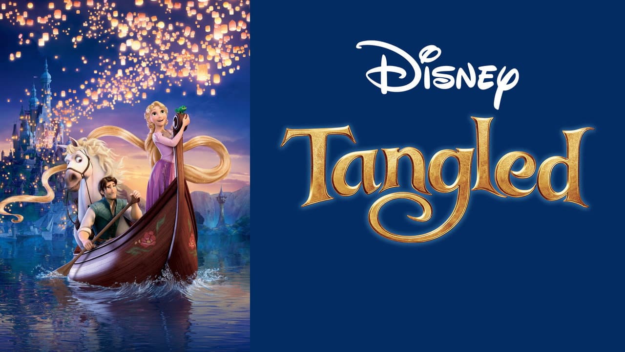 Tangled — backdrops with title 7