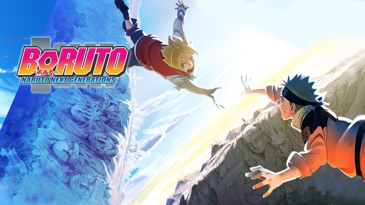Boruto: Naruto Next Generations — backdrops with title 1