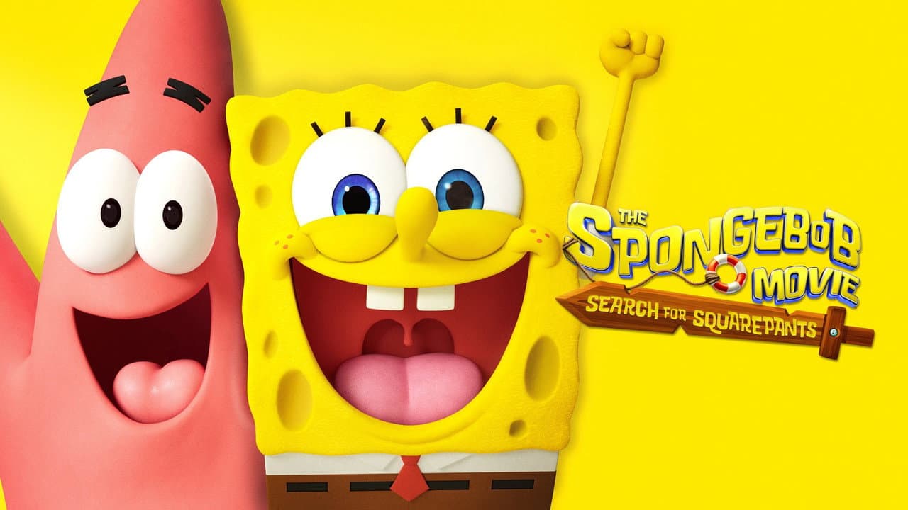 The SpongeBob Movie: Search for SquarePants — backdrops with title 5
