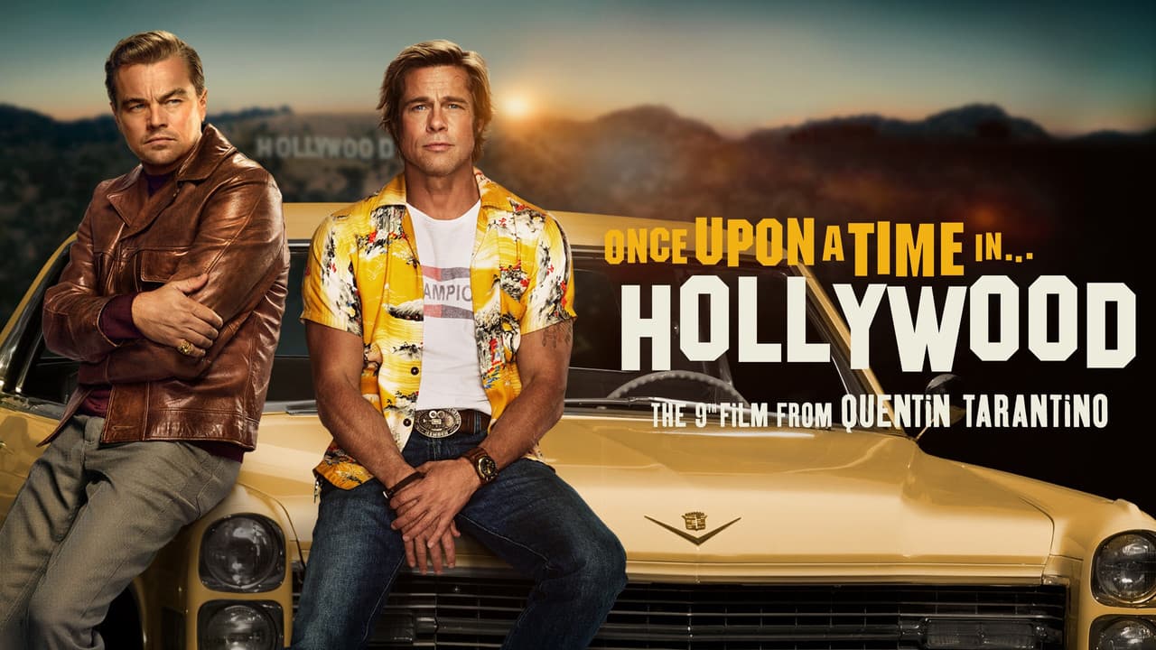 Once Upon a Time... in Hollywood — backdrops with title 3
