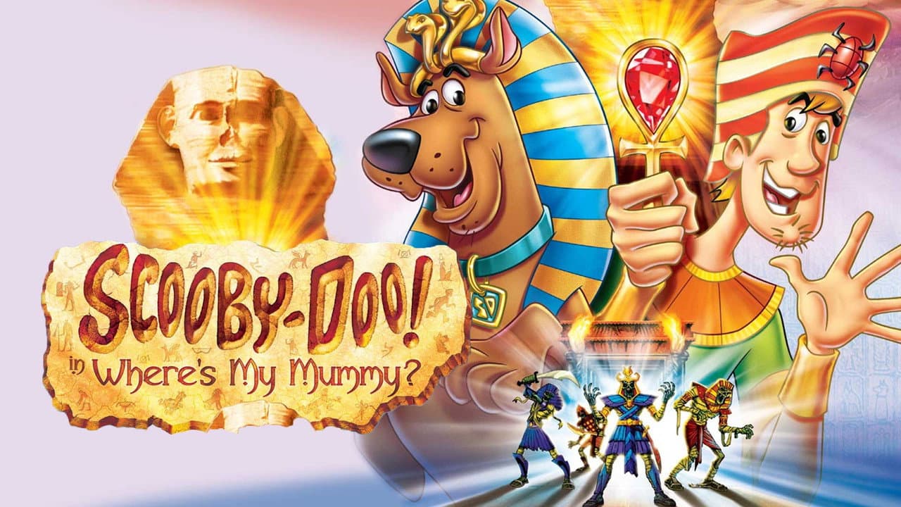 Scooby-Doo! in Where's My Mummy? — backdrops with title 3