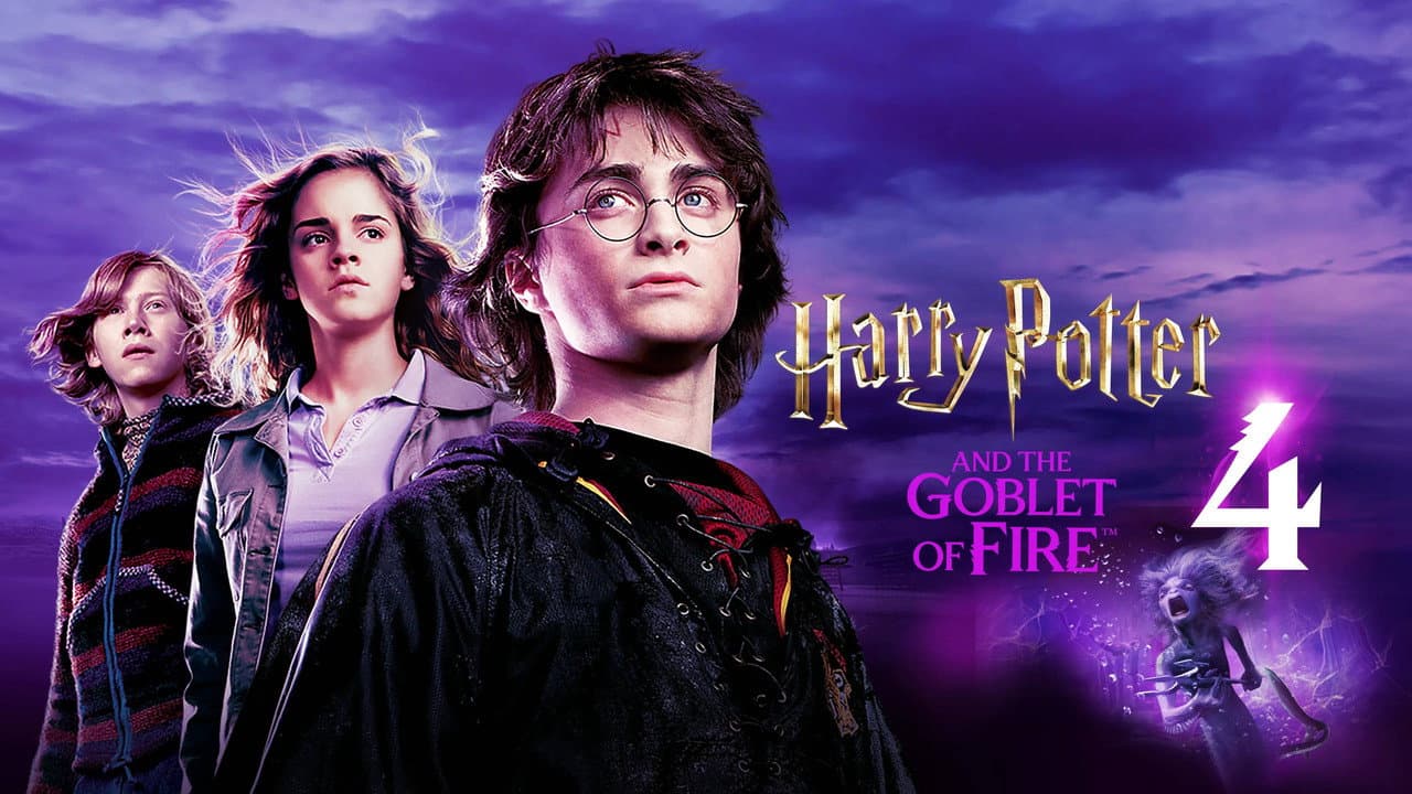Harry Potter and the Goblet of Fire — backdrops with title 8