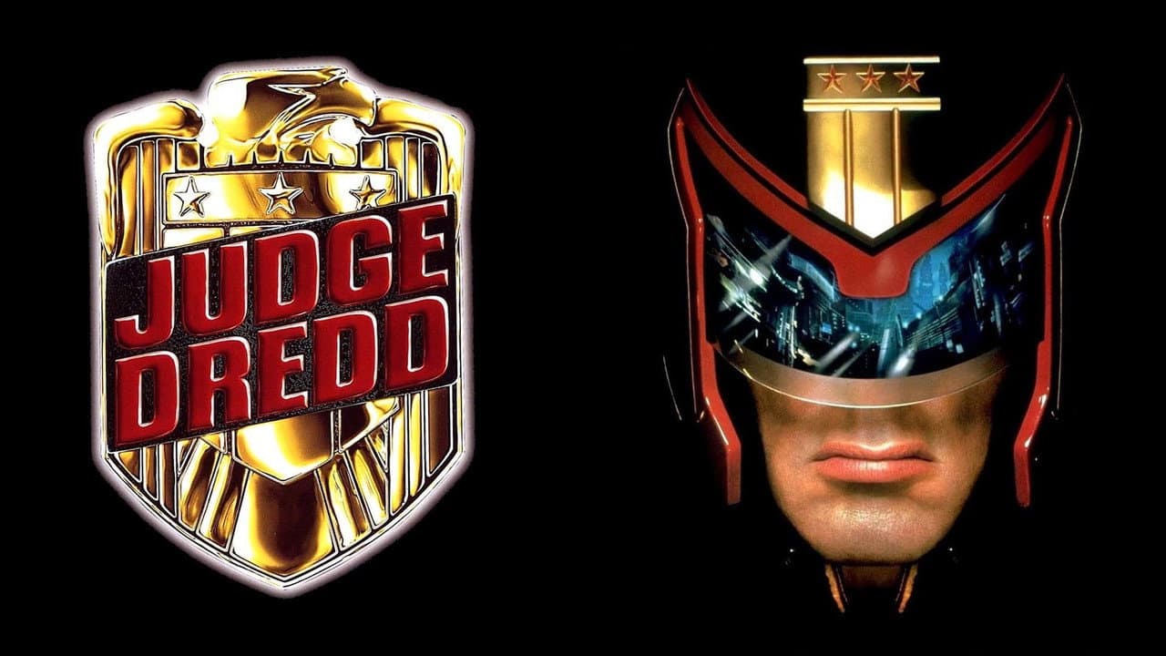 Judge Dredd — backdrops with title 7