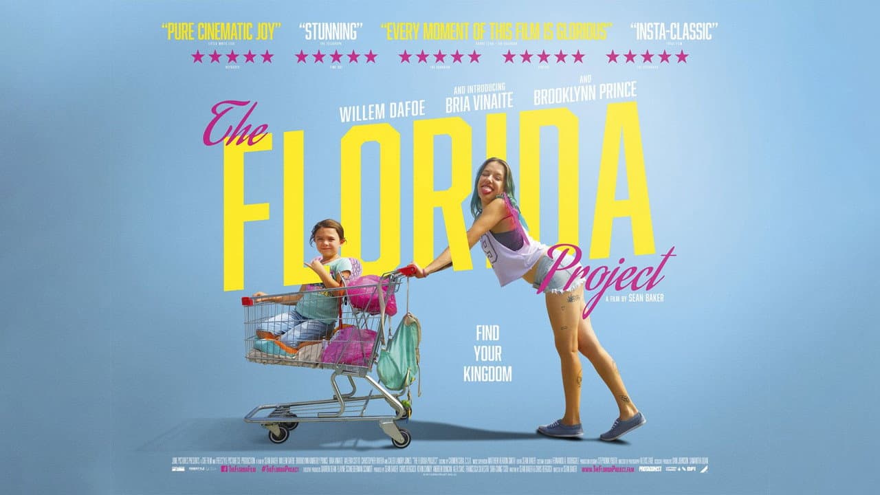 The Florida Project — backdrops with title 4