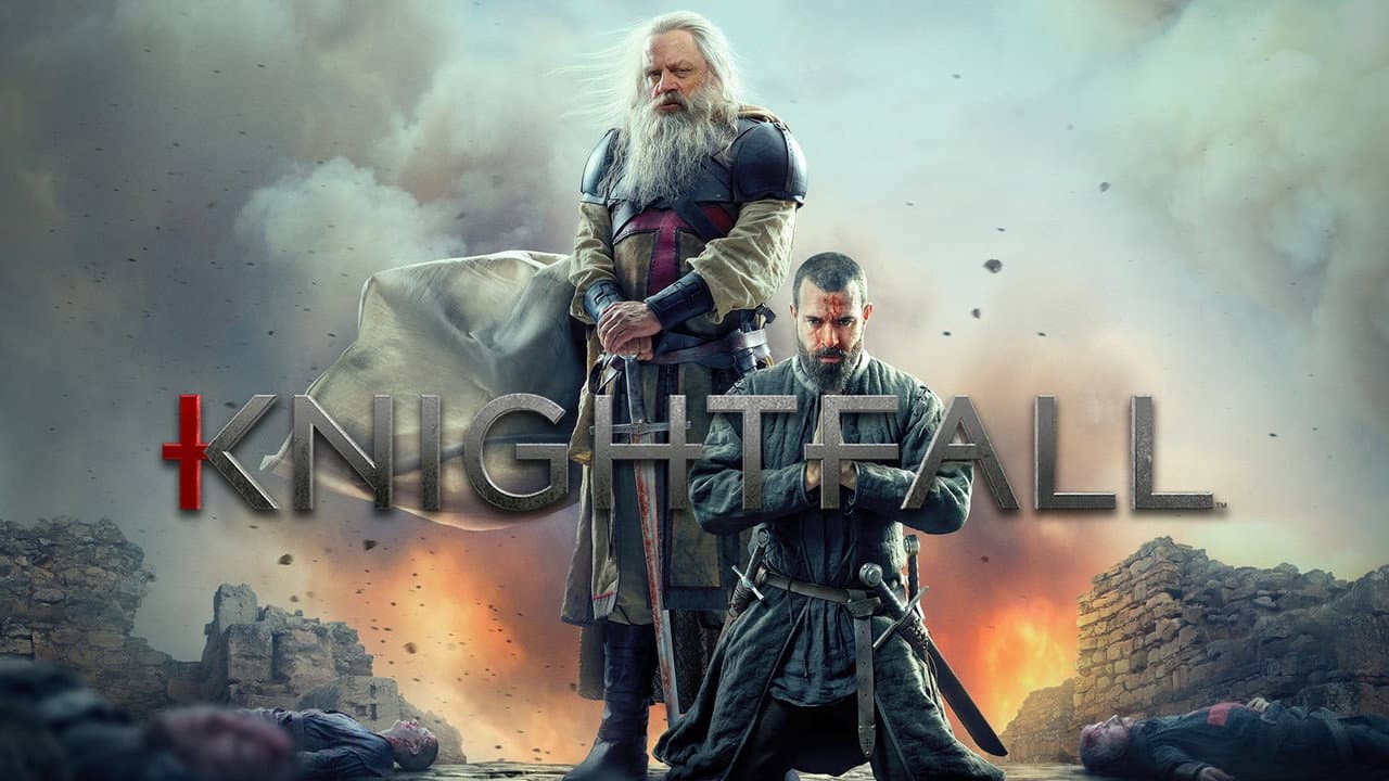 Knightfall — backdrops with title 4