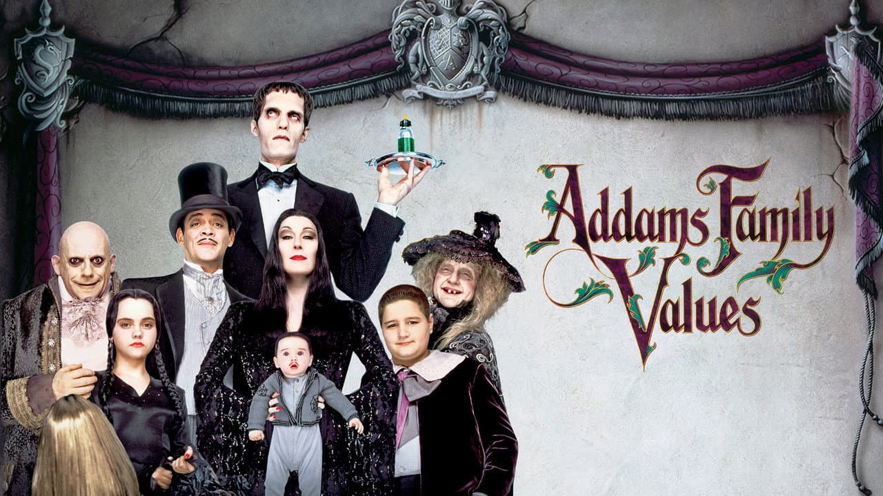 Addams Family Values — backdrops with title 5