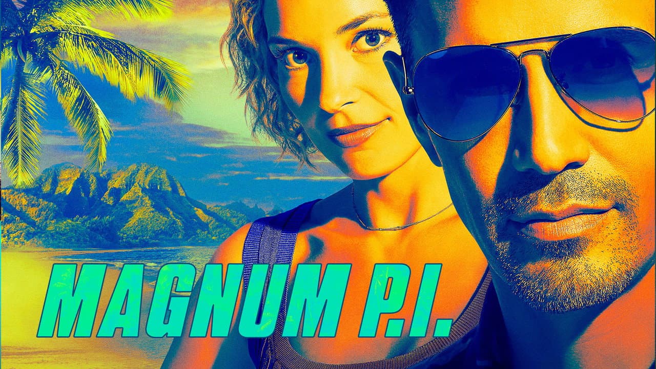 Magnum P.I. — backdrops with title 4