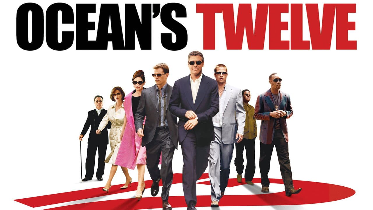 Ocean's Twelve — backdrops with title 7