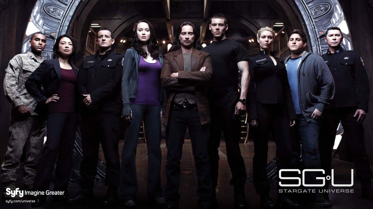 Stargate Universe — backdrops with title 2