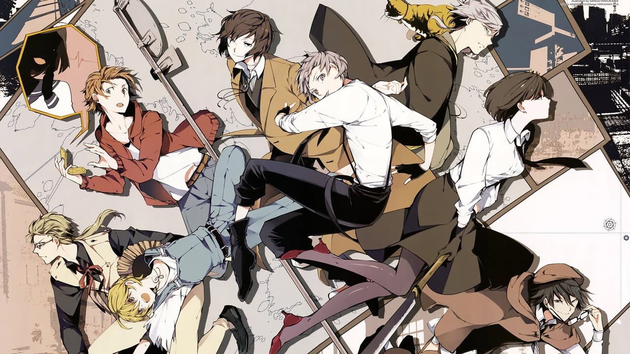 Bungo Stray Dogs — backdrops 1