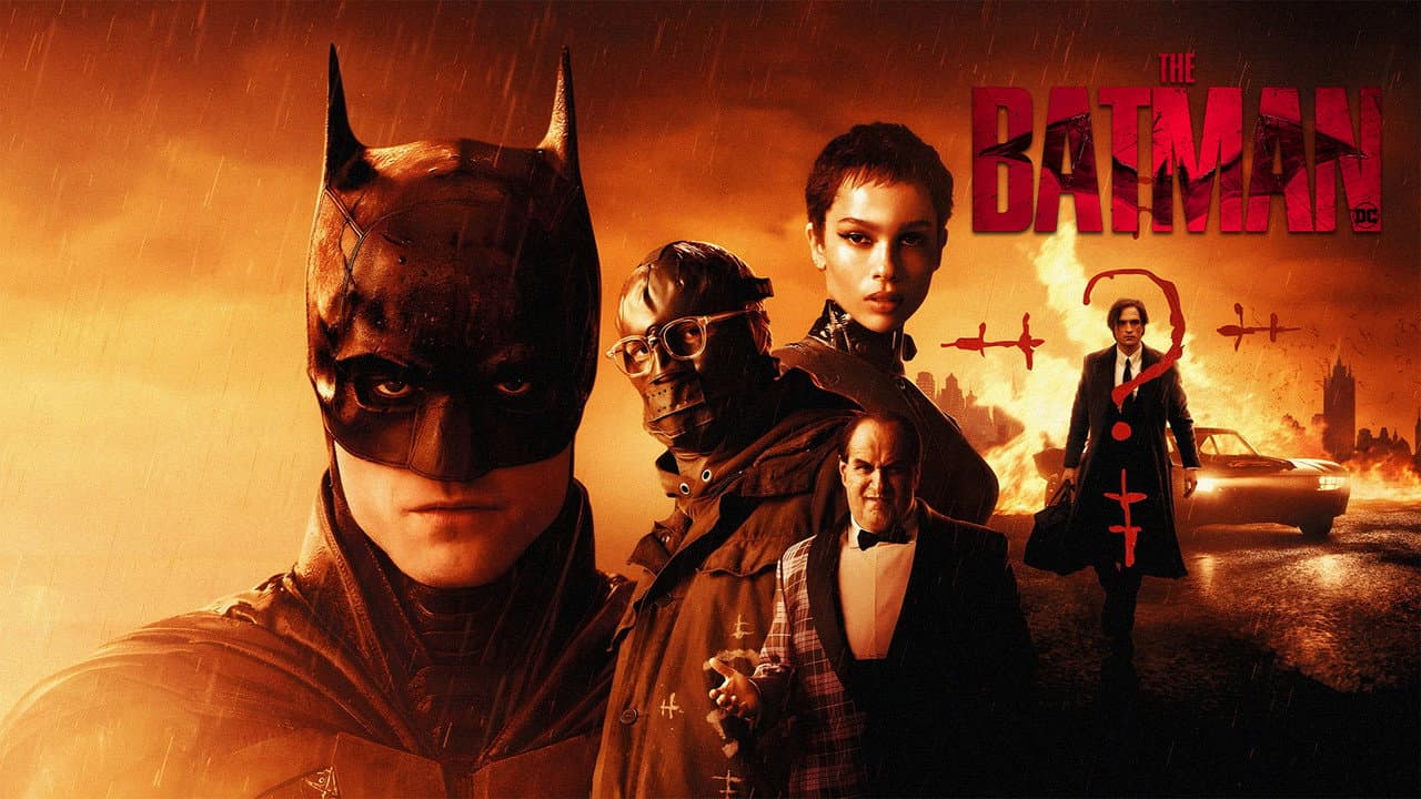 The Batman — backdrops with title 3